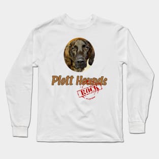 Plott Hounds Rock! Long Sleeve T-Shirt